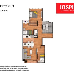Inspiria - FLAT - TIPO 6 B - 1603 - 16