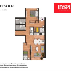 Inspiria - FLAT - TIPO 8 C - 1705 - 17